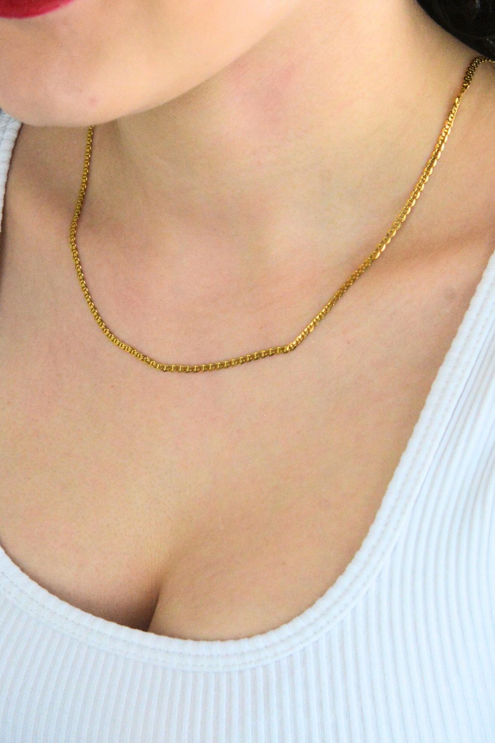 Złoty łańcuszek 585 Gucci Marina 2,5mm 1.jpg